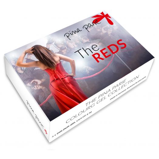 Set Gels de Couleur  „THE REDS." - 4 x 5G