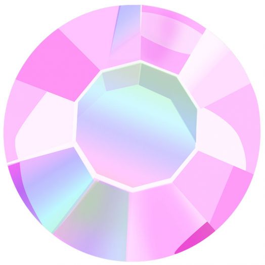 Strass - Light Pink (Aurora Borealis)